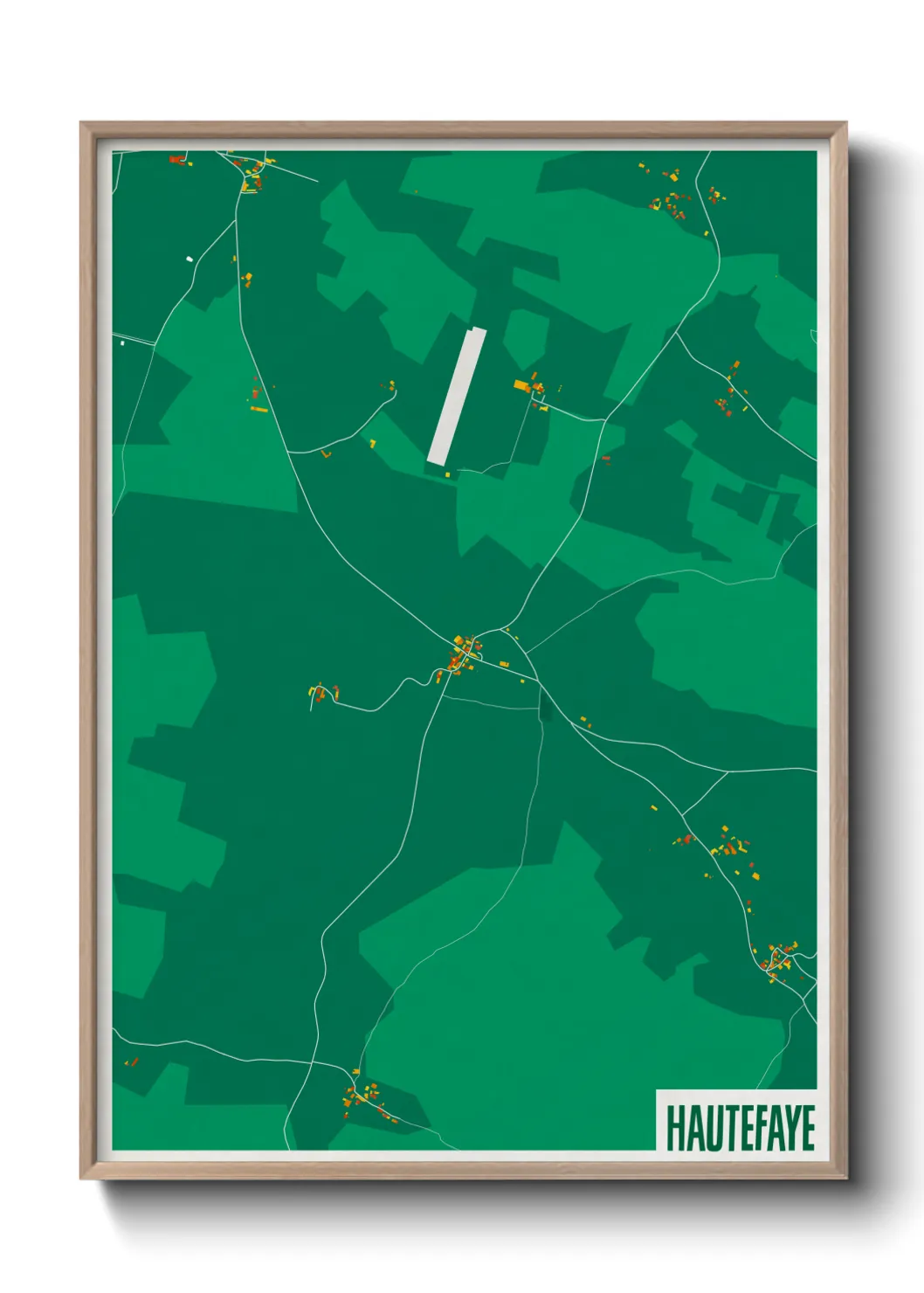 Un poster carteHautefaye