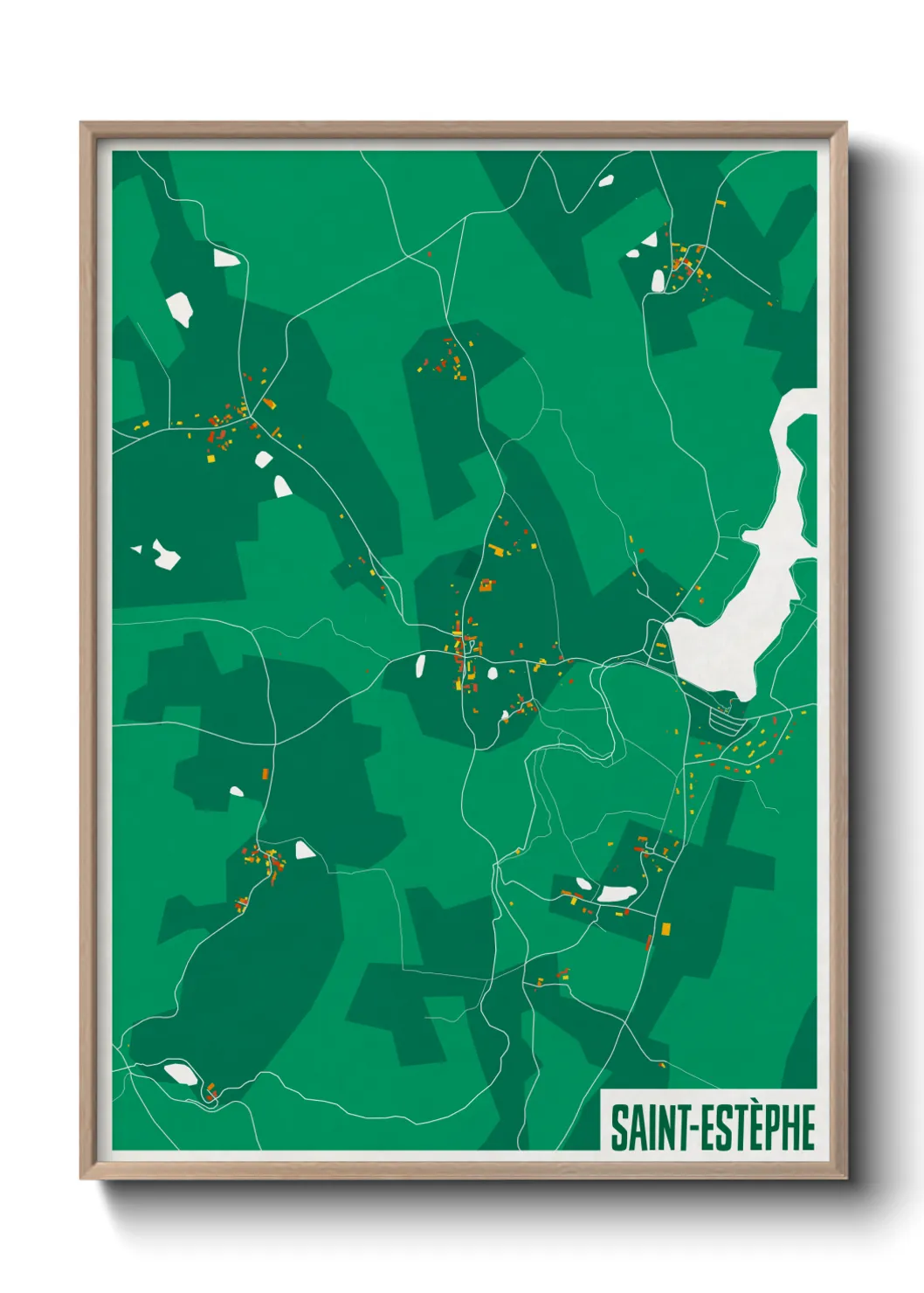 Un poster carteSaint-Estèphe