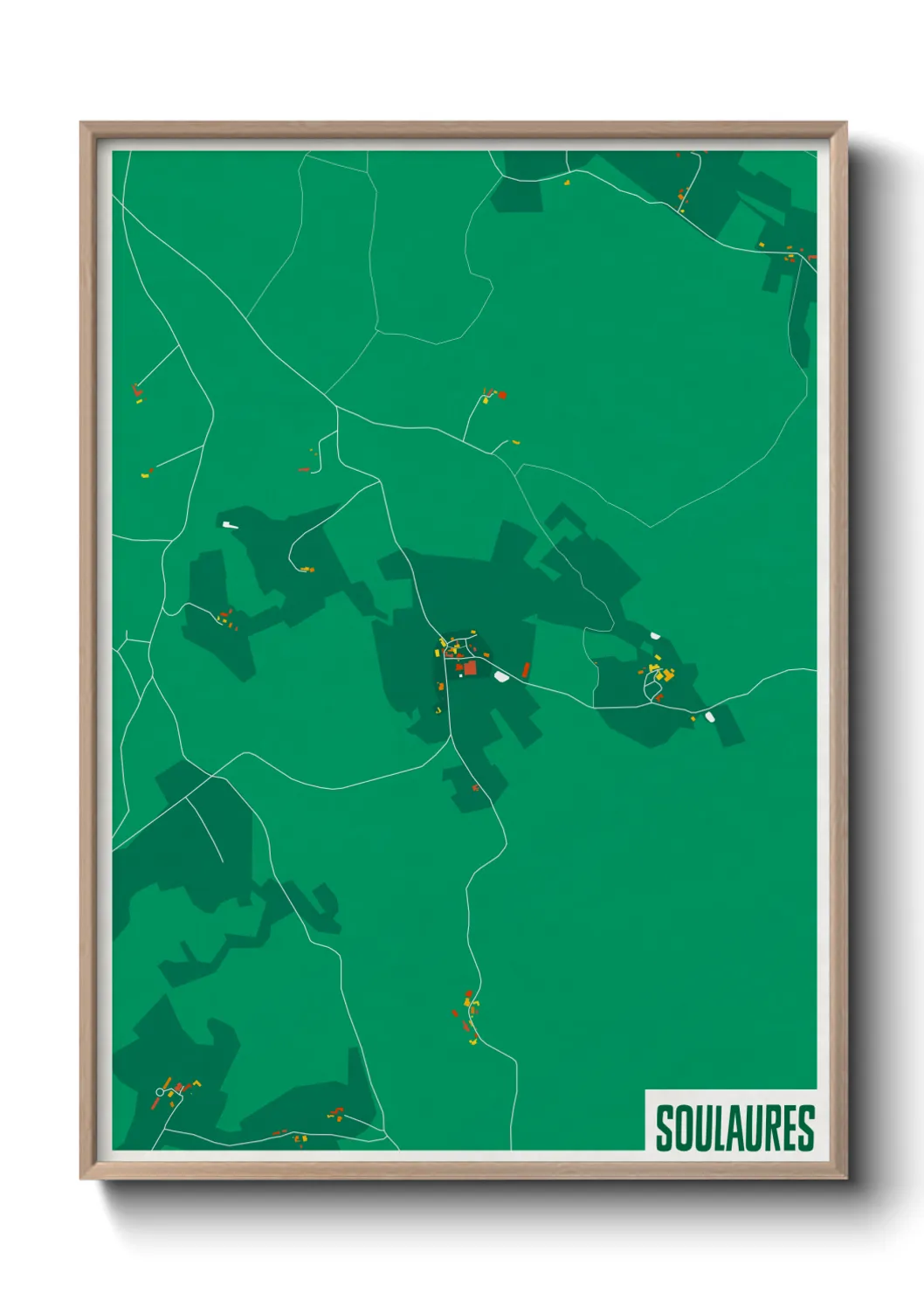 Un poster carteSoulaures