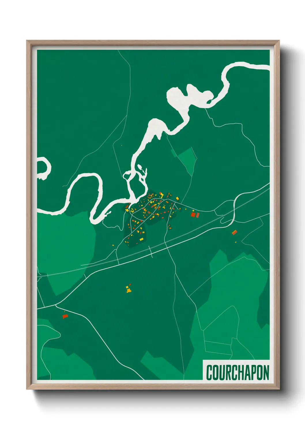 Un poster carteCourchapon