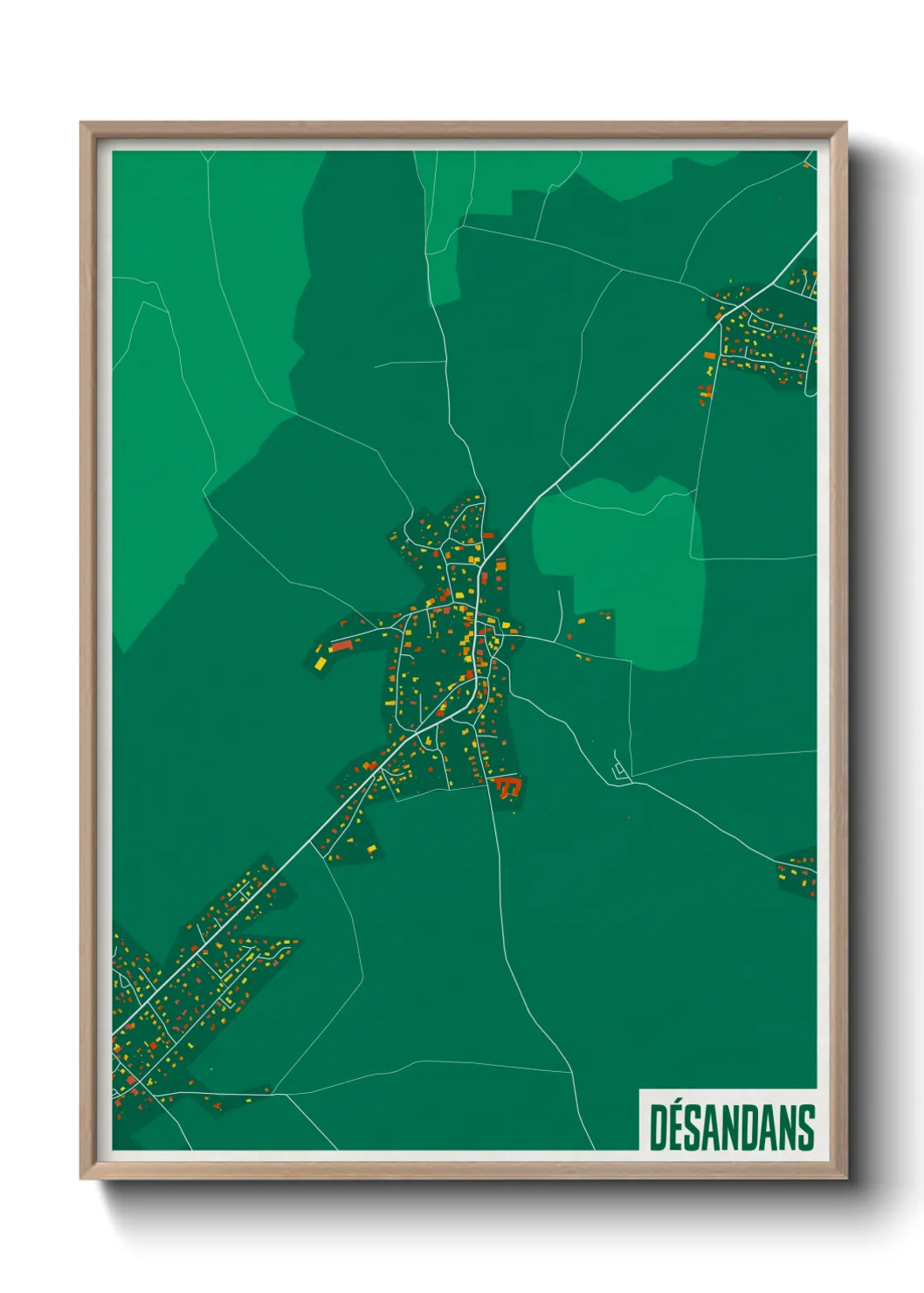 Un poster carteDésandans