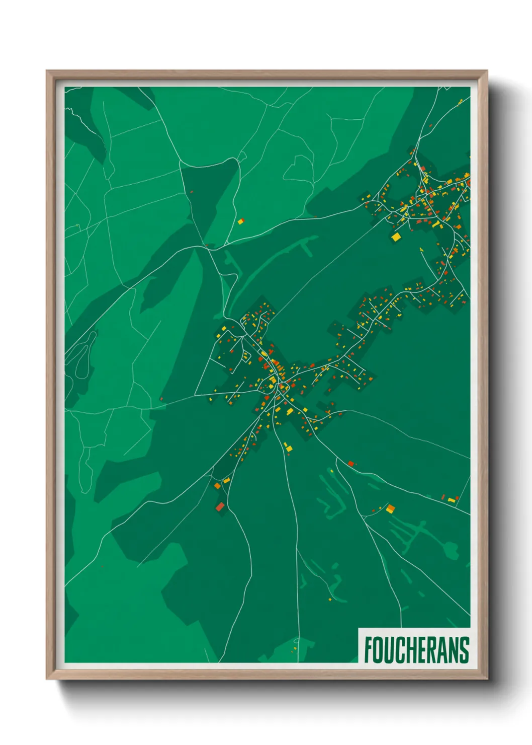 Un poster carteFoucherans