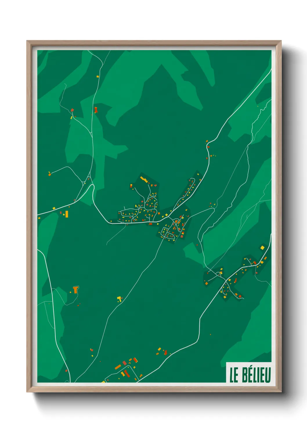 Un poster carteLe Bélieu