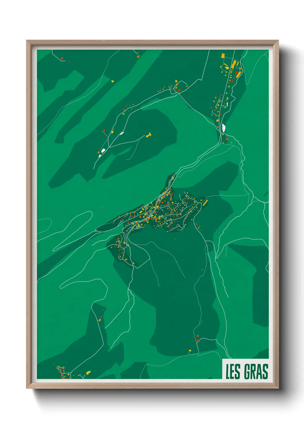 Un poster carteLes Gras