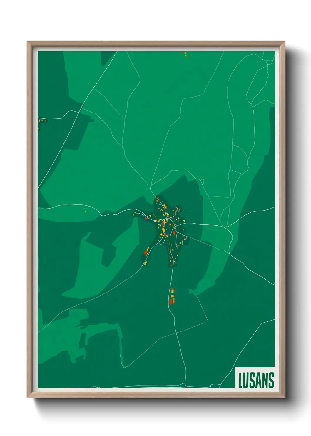 Un poster carteLusans