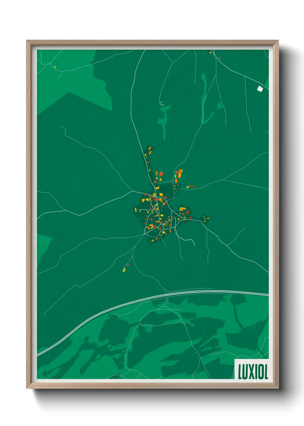 Un poster carteLuxiol