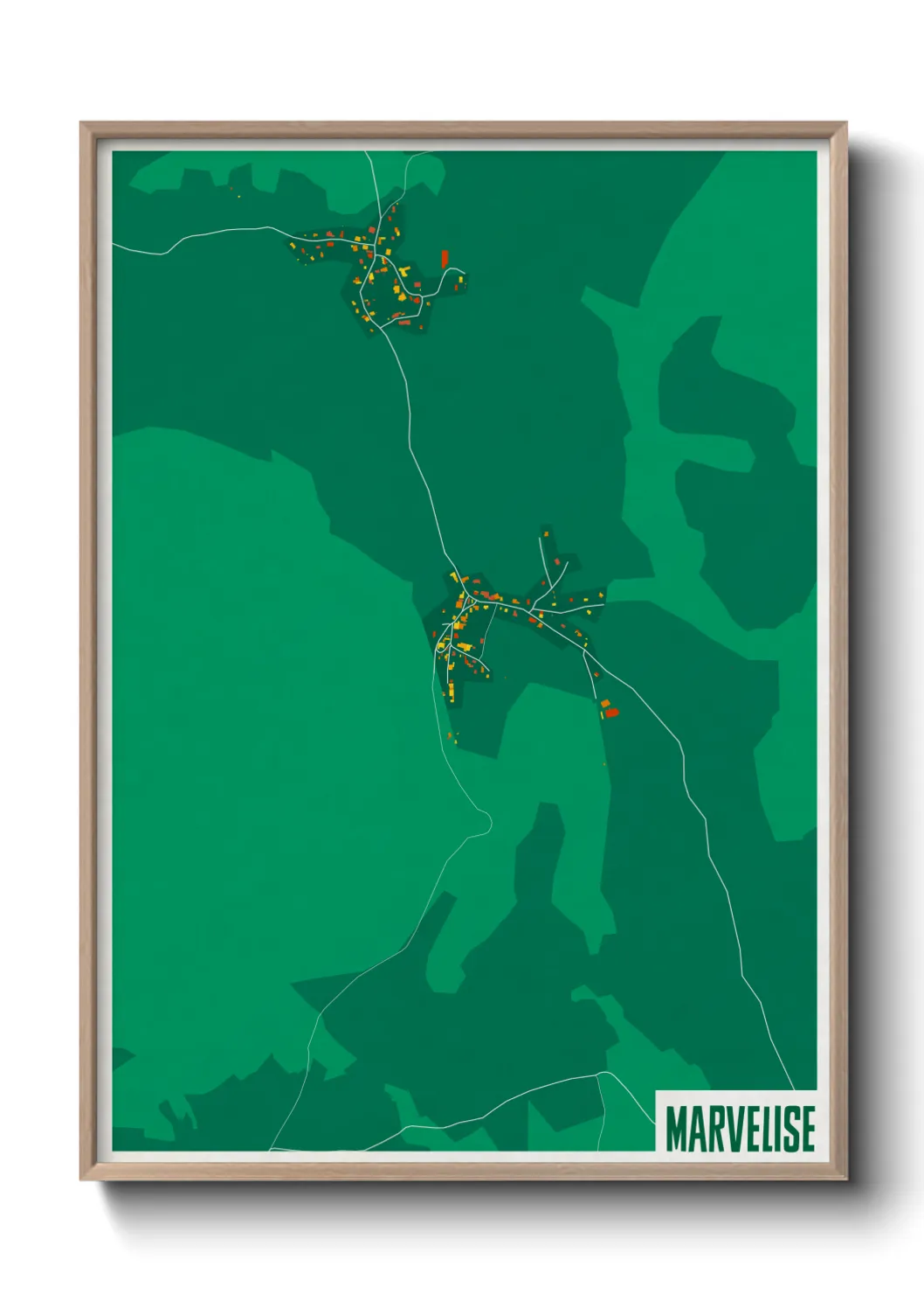 Un poster carteMarvelise