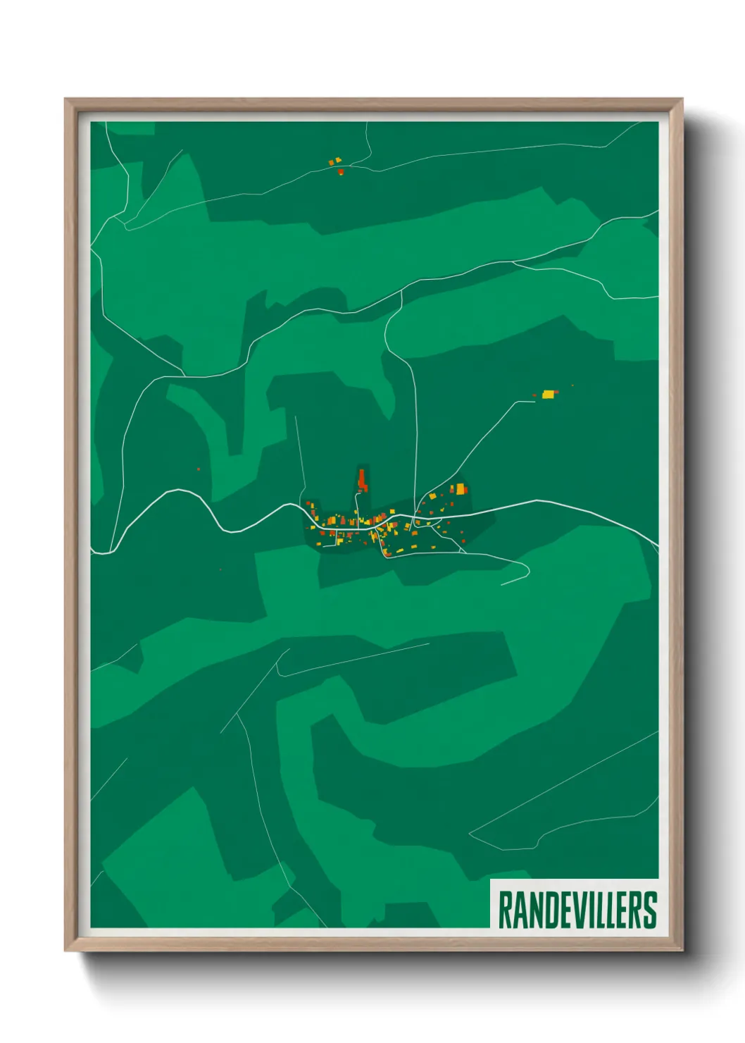 Un poster carteRandevillers