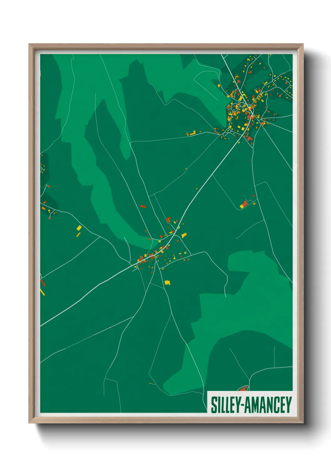 Un poster carteSilley-Amancey