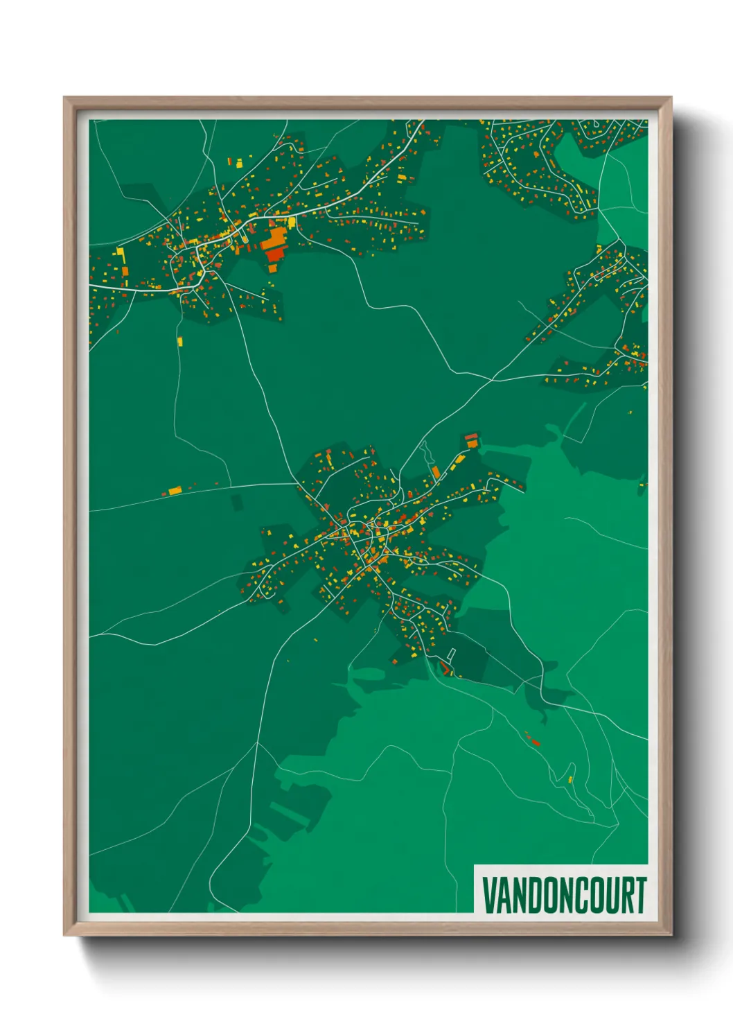 Un poster carteVandoncourt