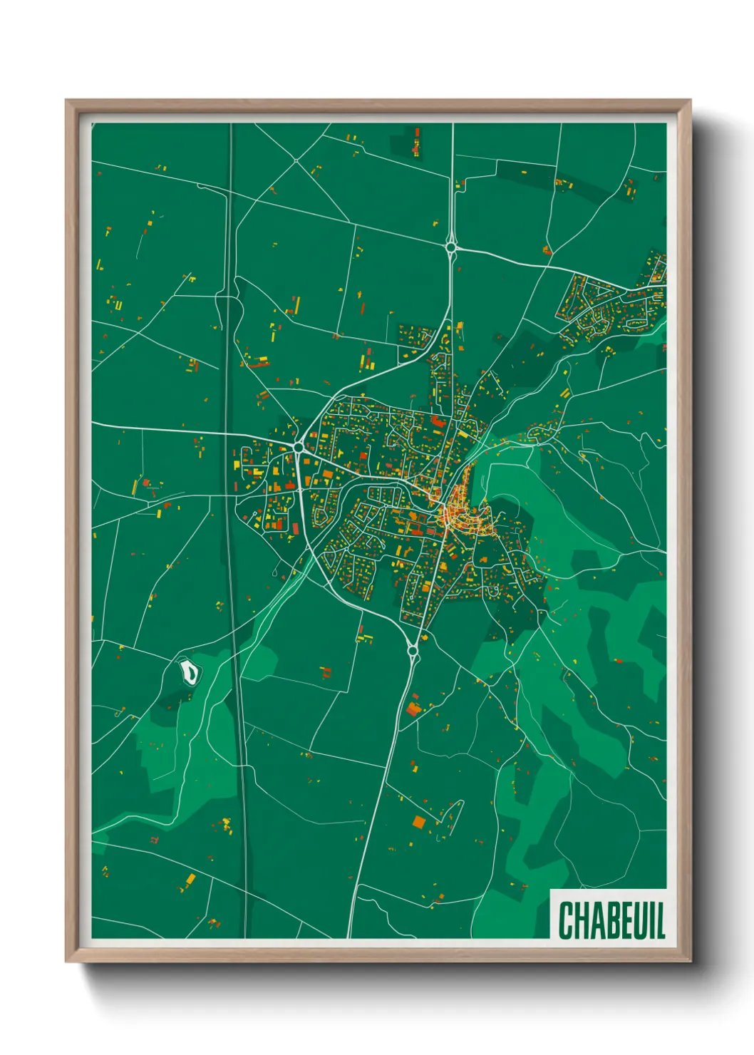 Un poster carteChabeuil