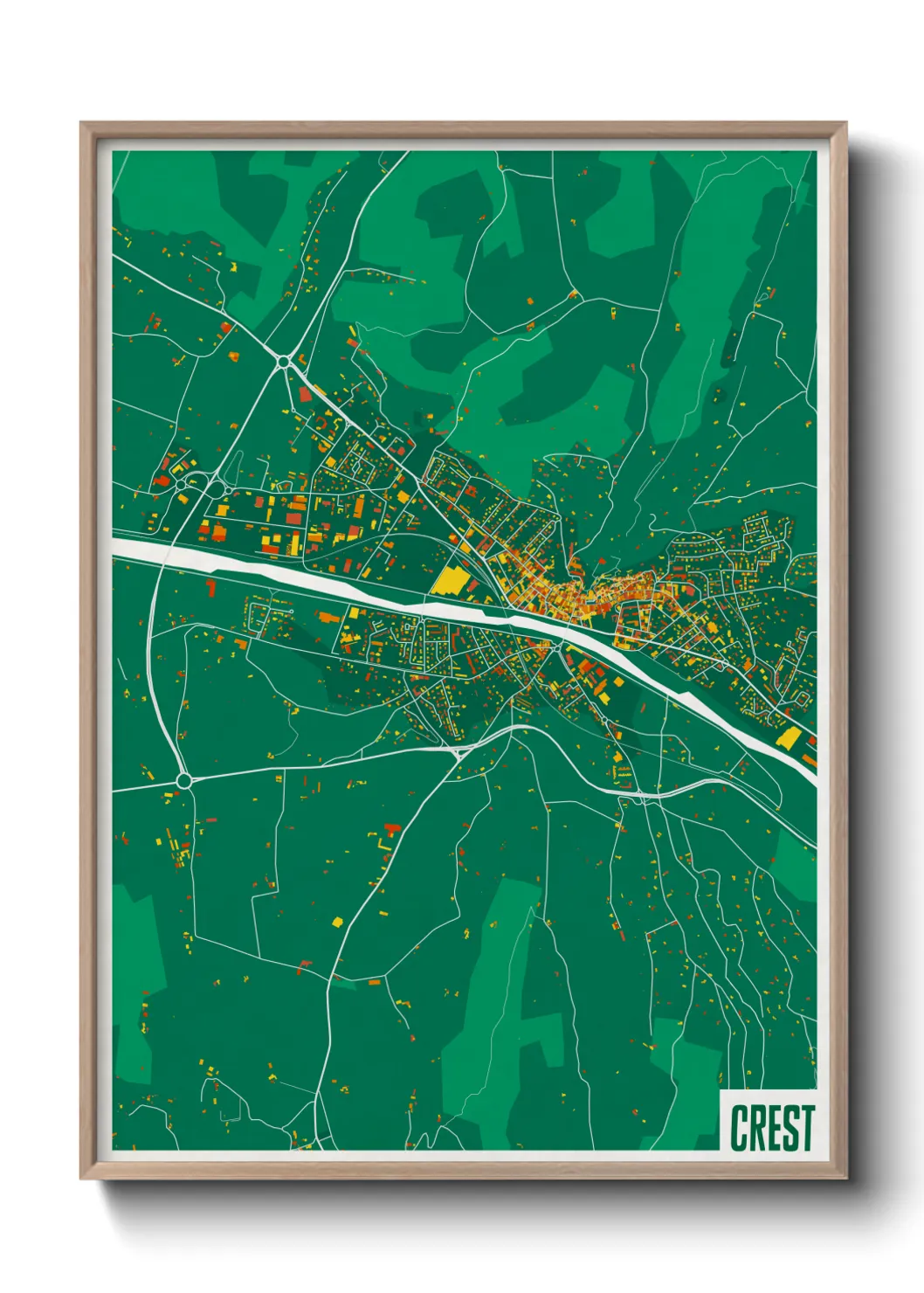 Un poster carteCrest