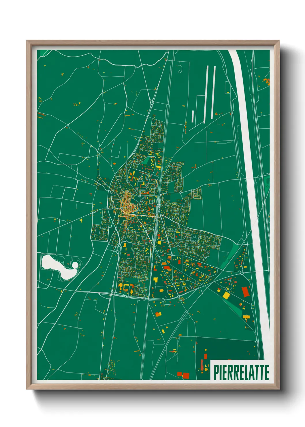 Un poster cartePierrelatte