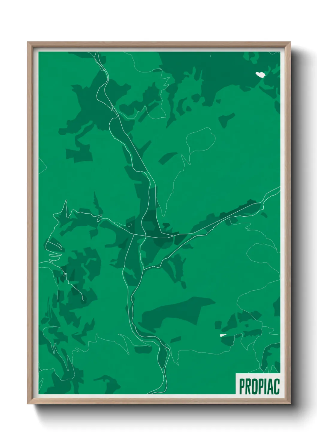 Un poster cartePropiac