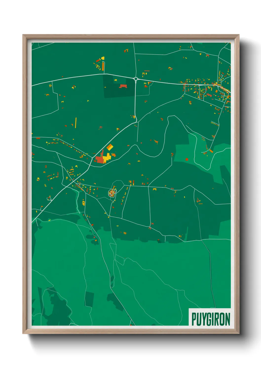 Un poster cartePuygiron