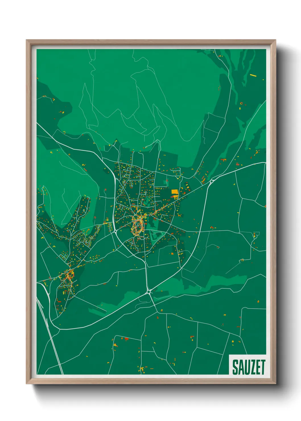 Un poster carteSauzet
