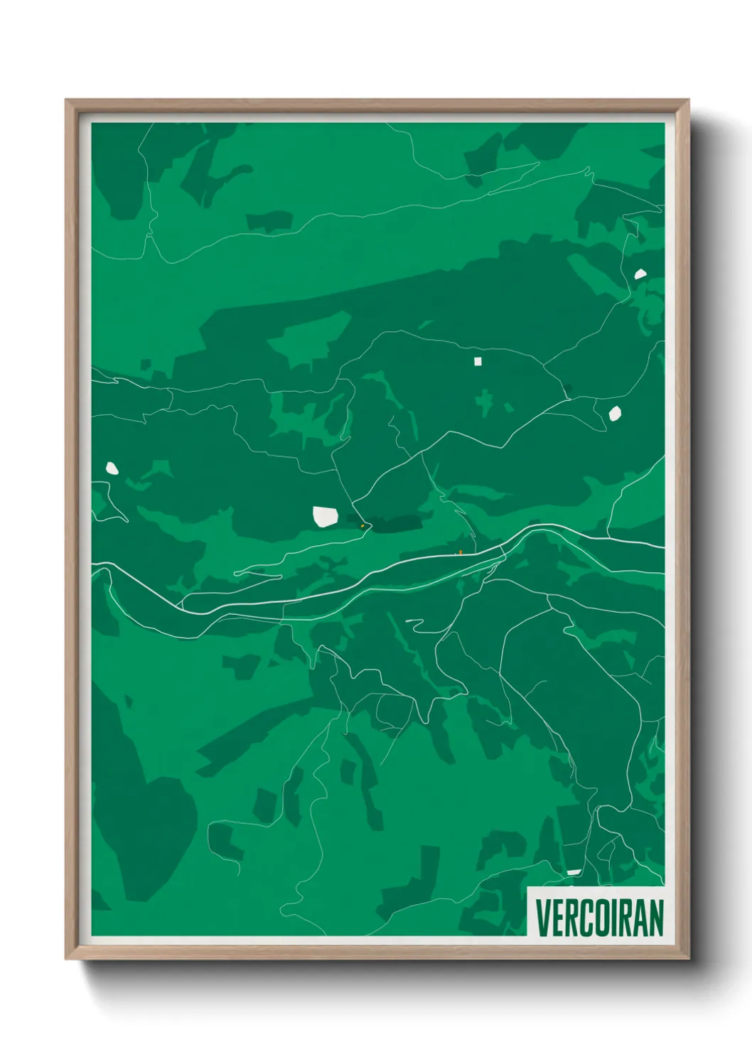 Un poster carteVercoiran