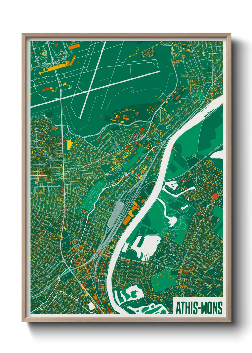 Un poster carteAthis-Mons