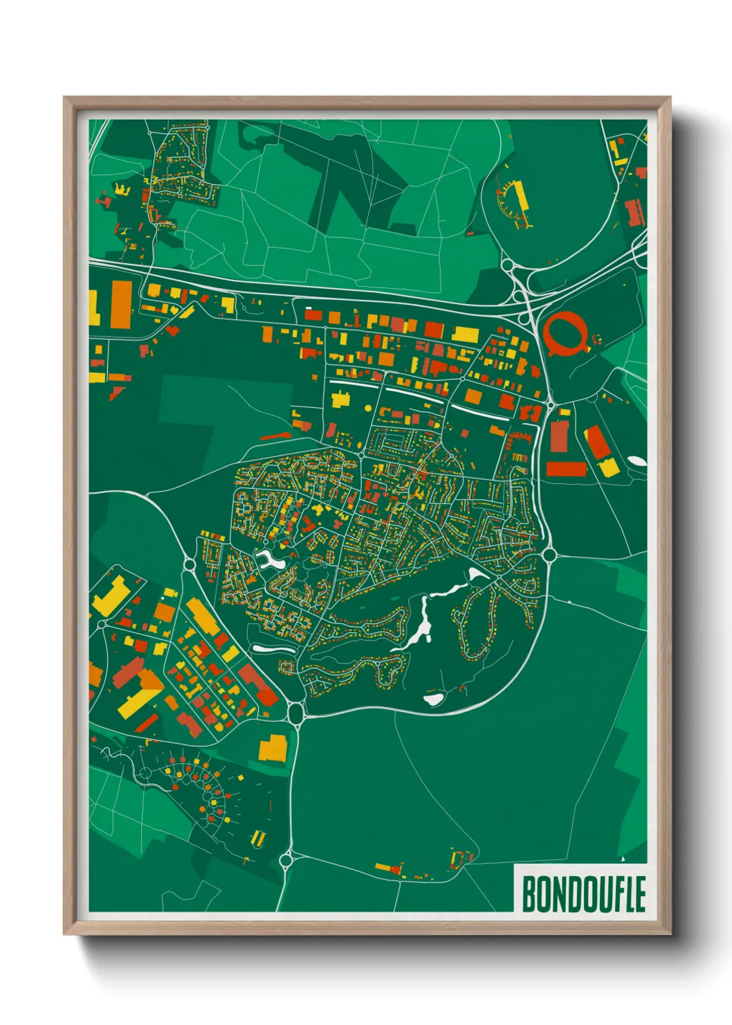 Un poster carteBondoufle