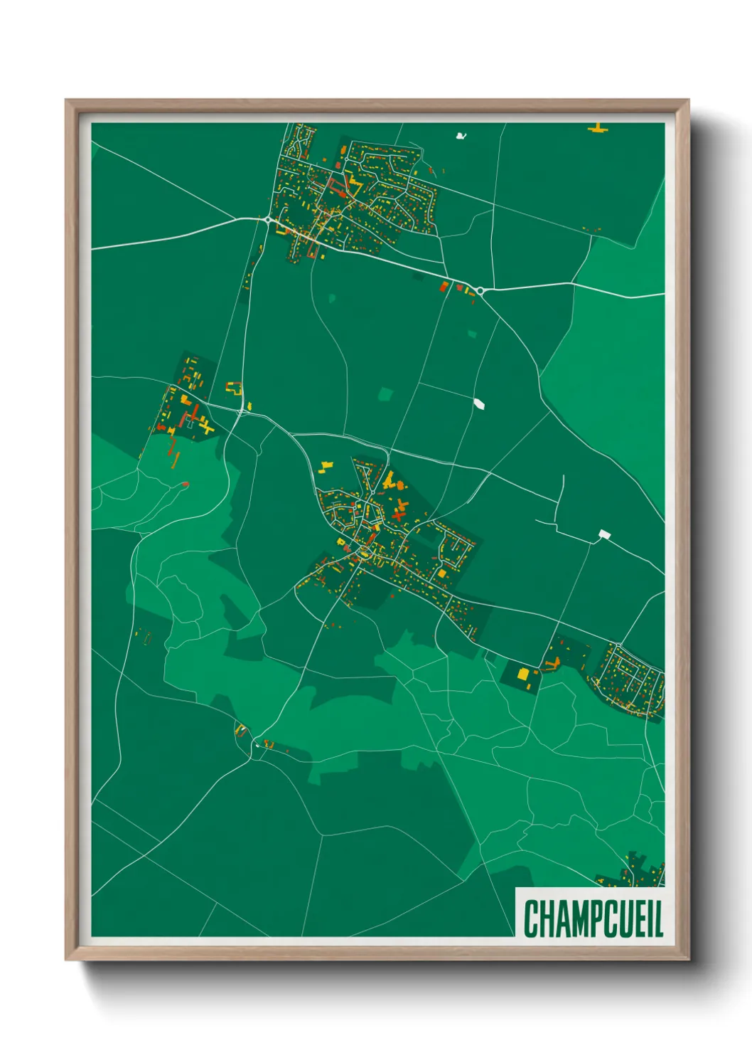Un poster carteChampcueil
