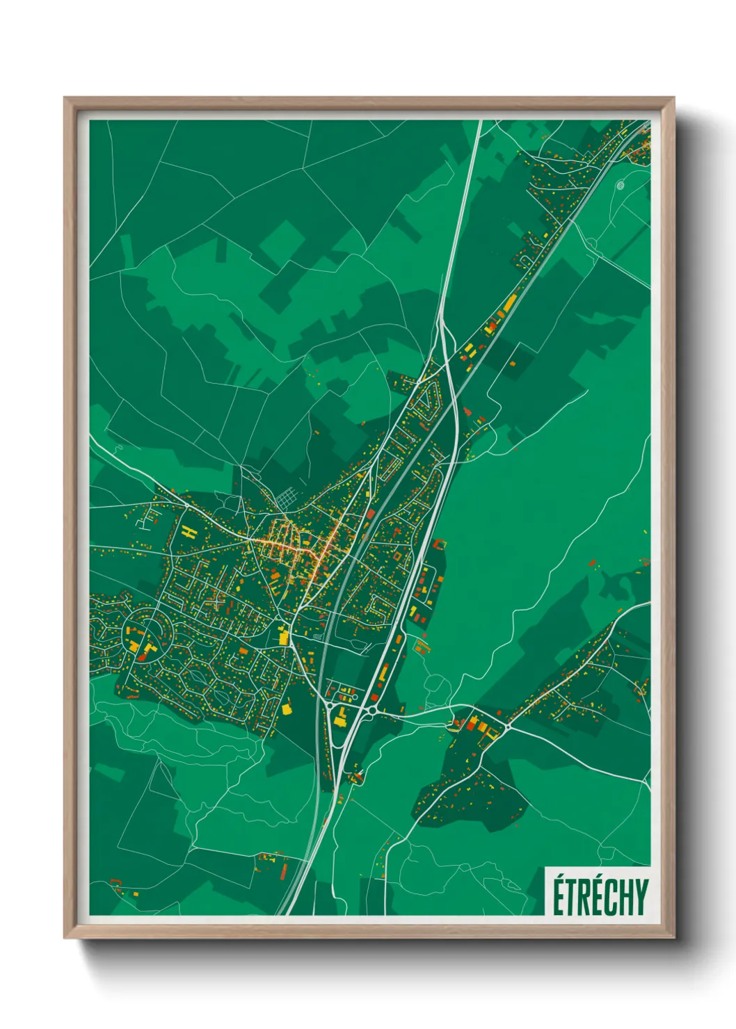 Un poster carteÉtréchy