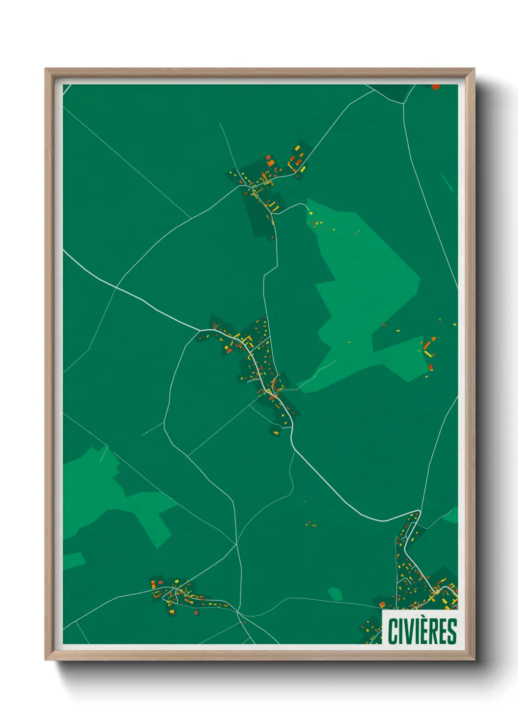 Un poster carteCivières