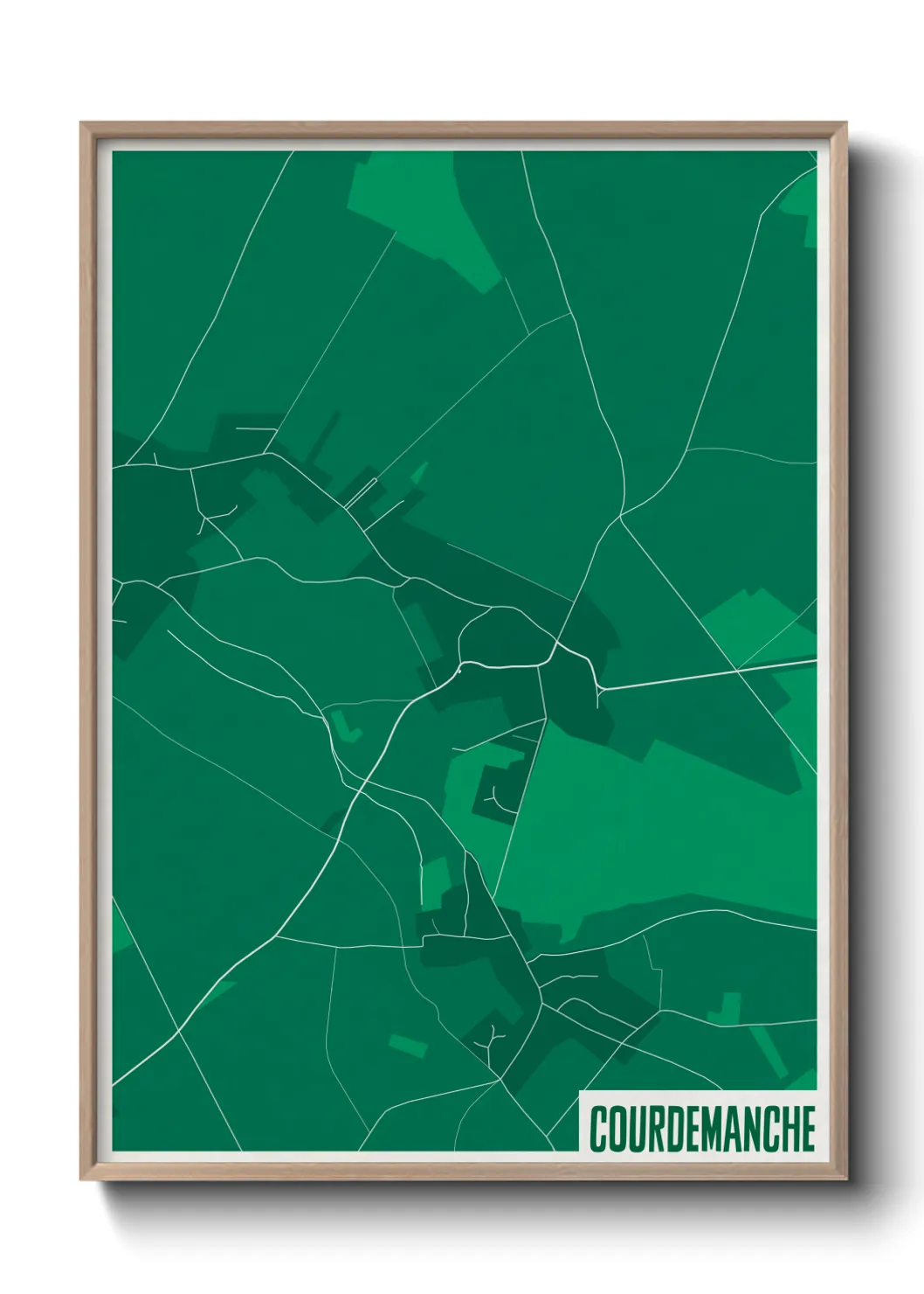 Un poster carteCourdemanche