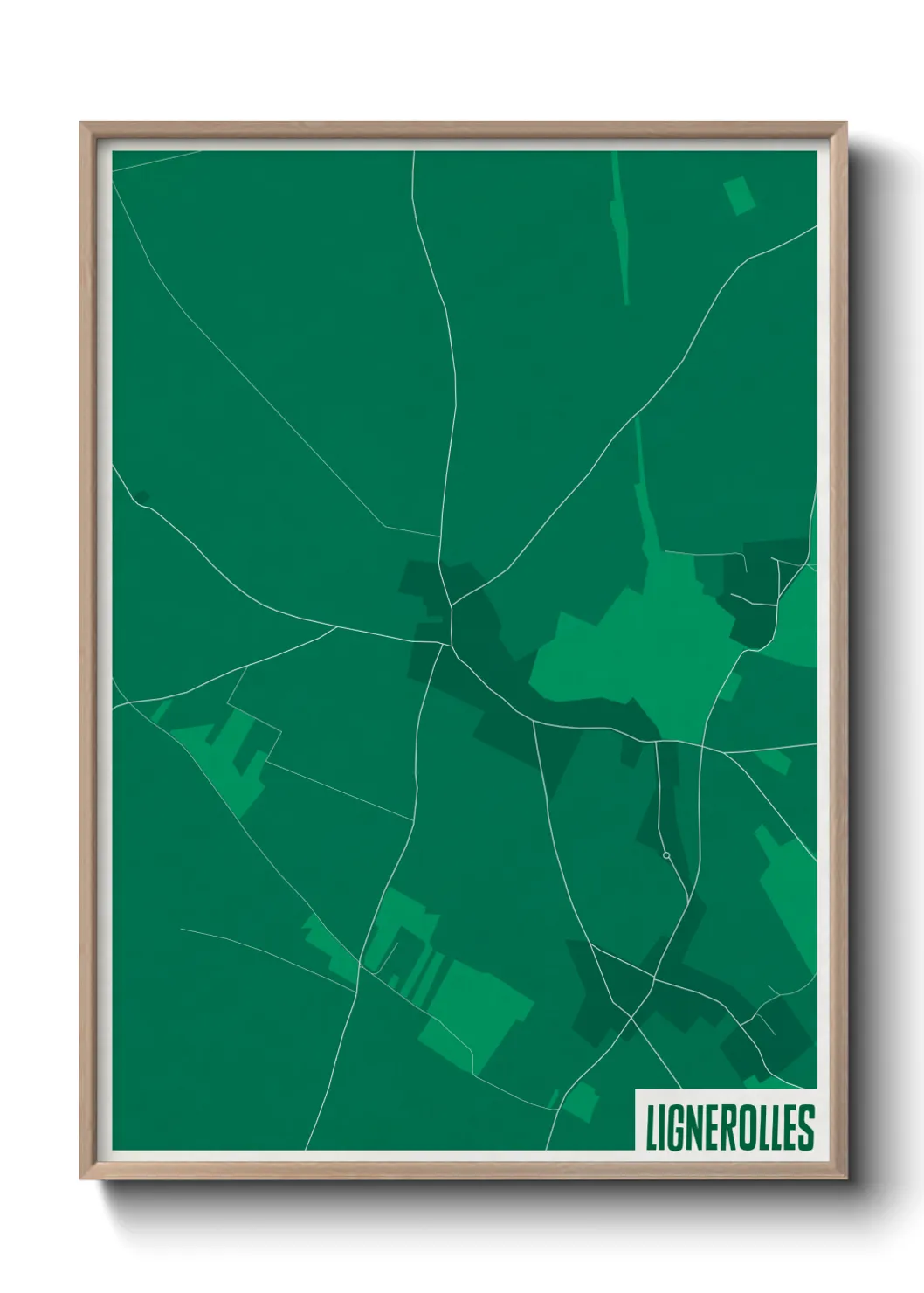 Un poster carteLignerolles