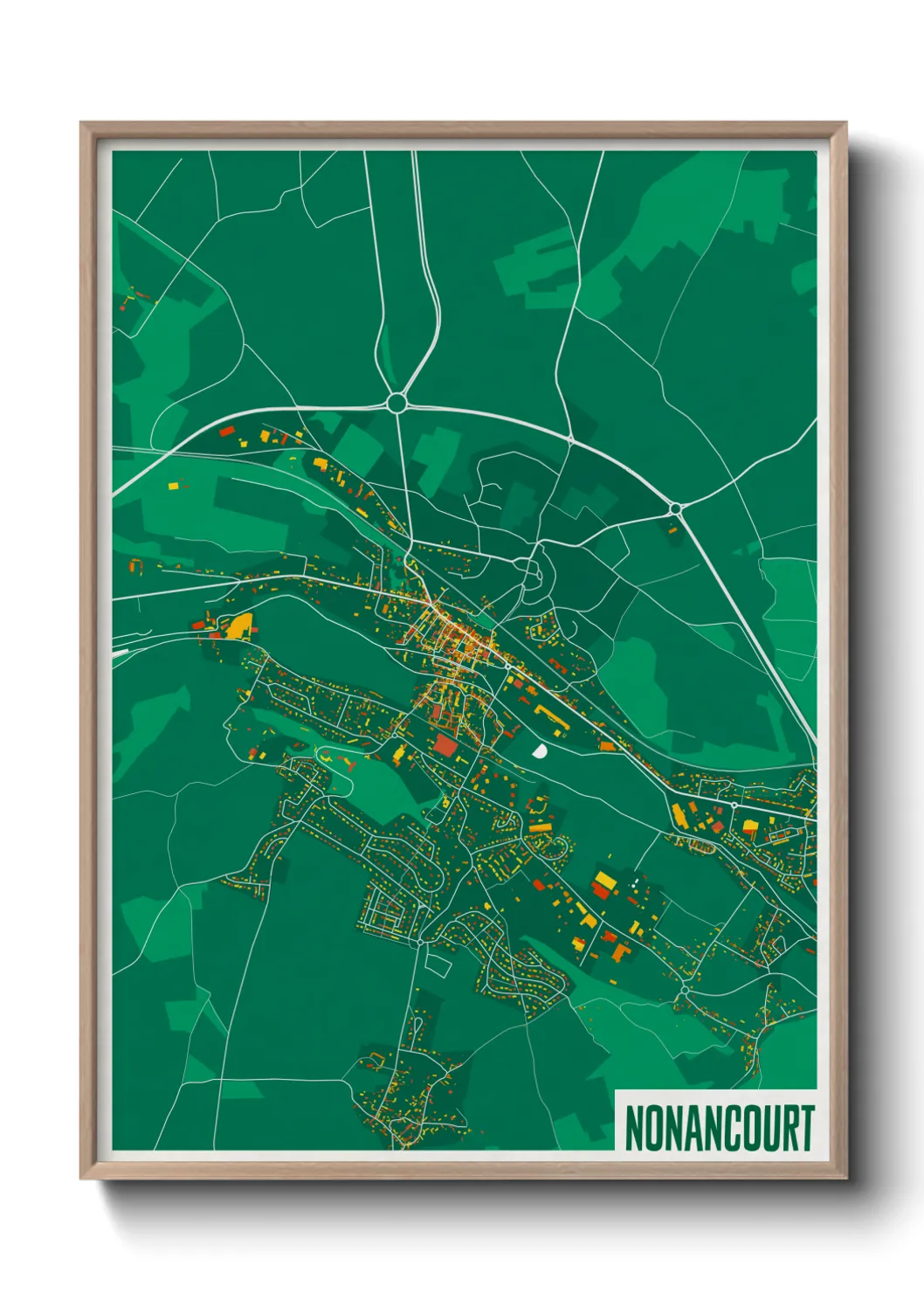 Un poster carteNonancourt