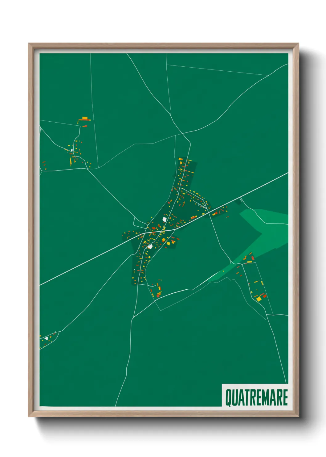 Un poster carteQuatremare