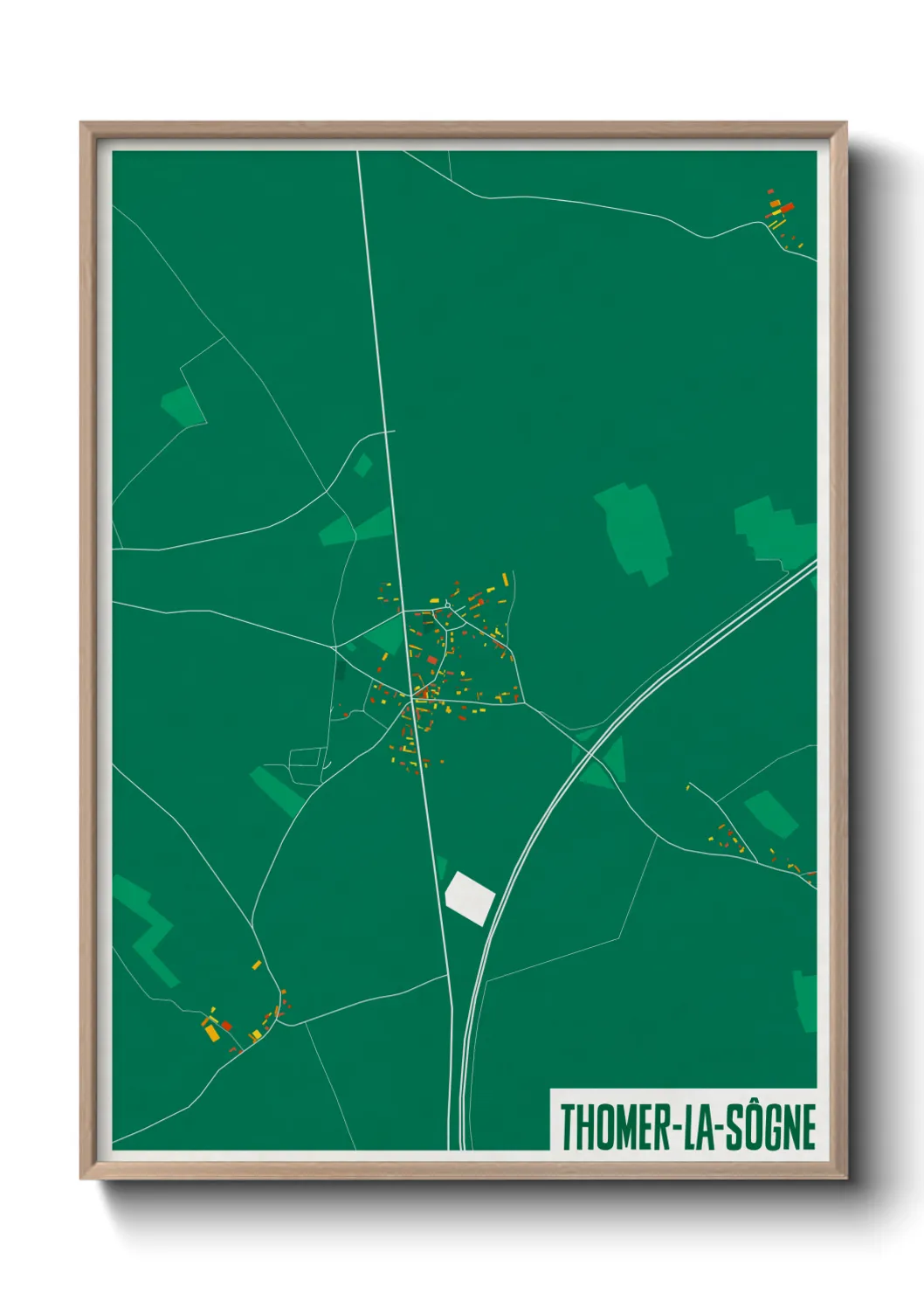 Un poster carteThomer-la-Sôgne