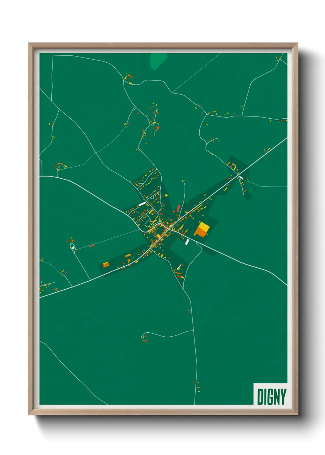 Un poster carteDigny