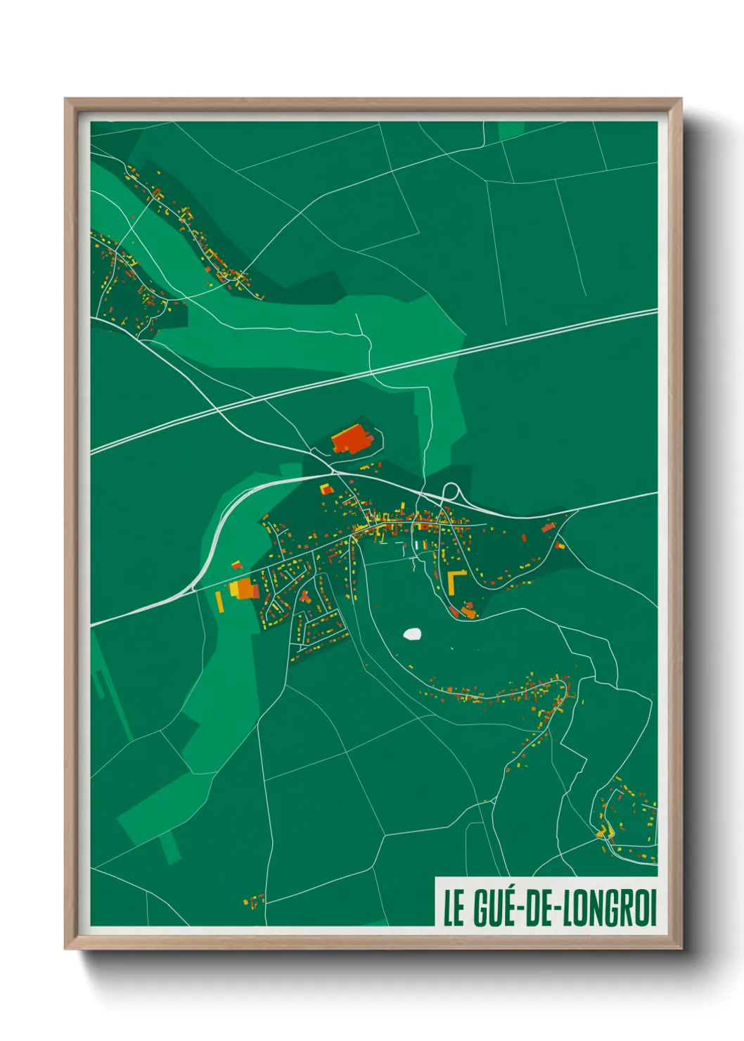 Un poster carteLe Gué-de-Longroi