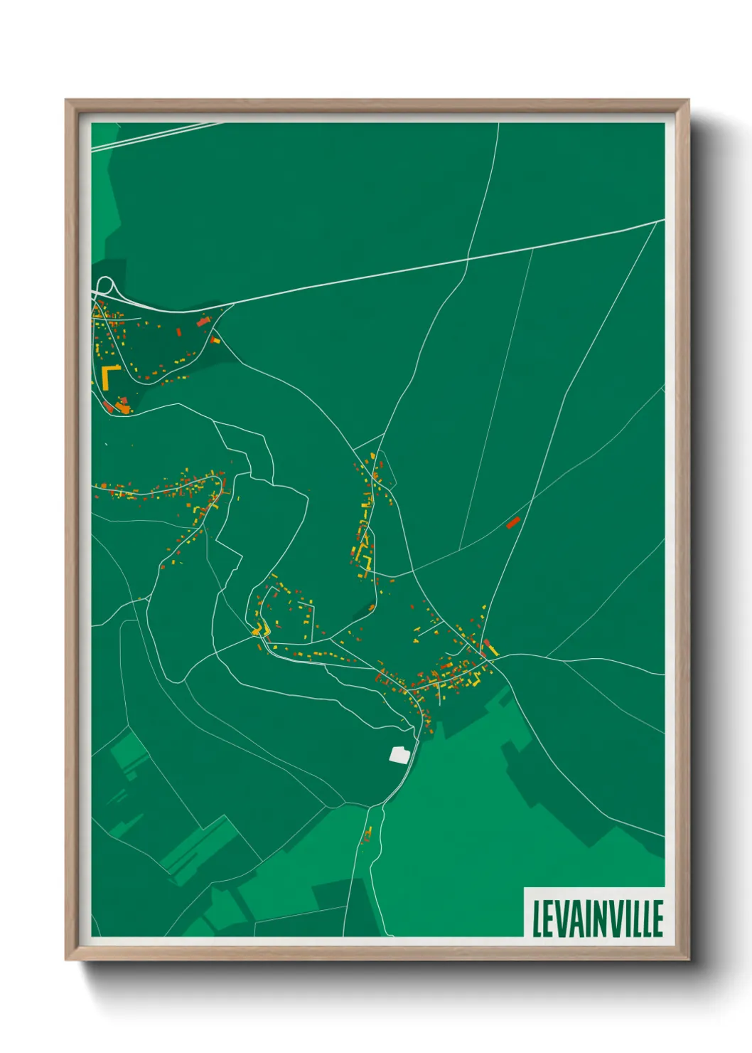 Un poster carteLevainville