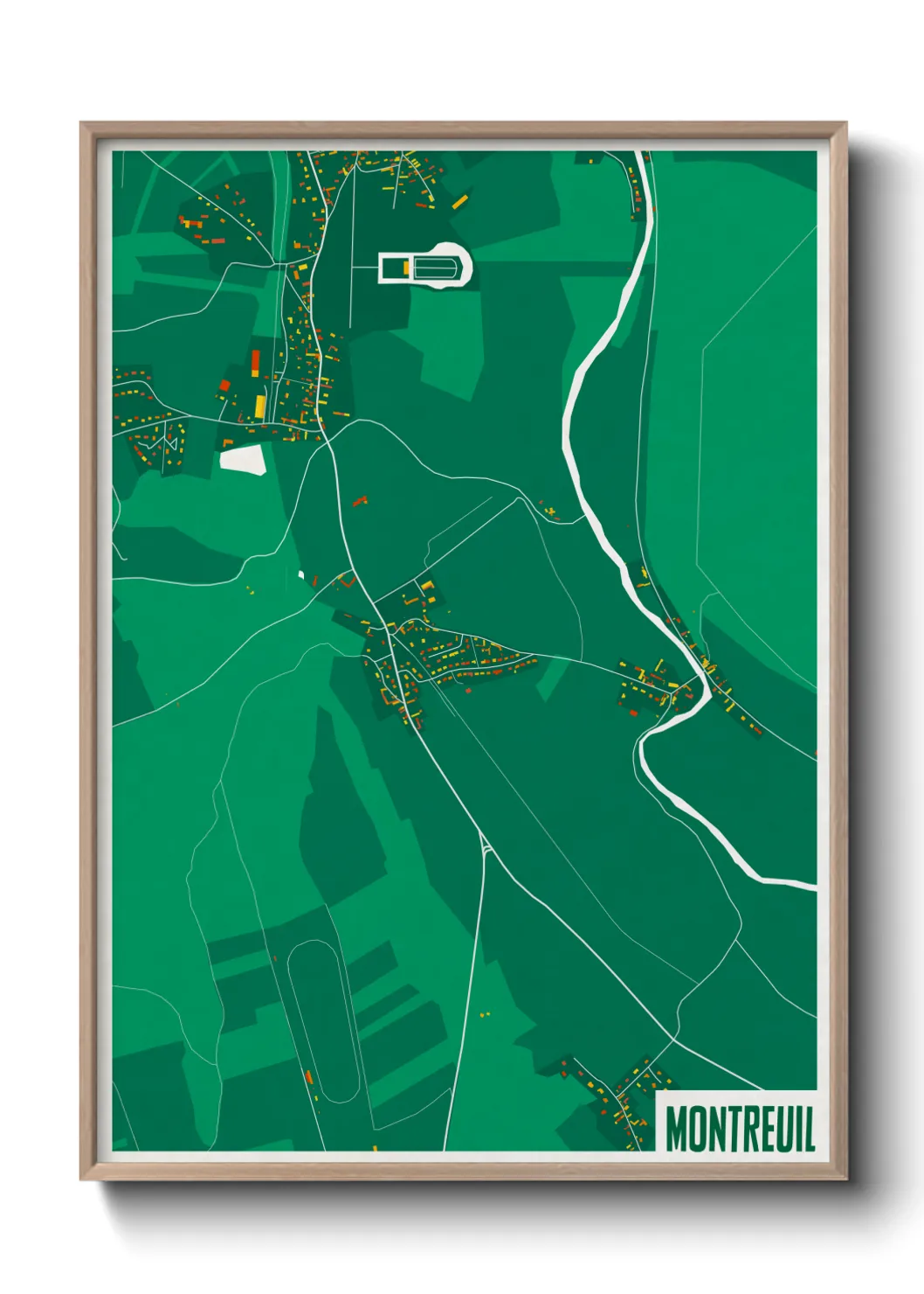 Un poster carteMontreuil