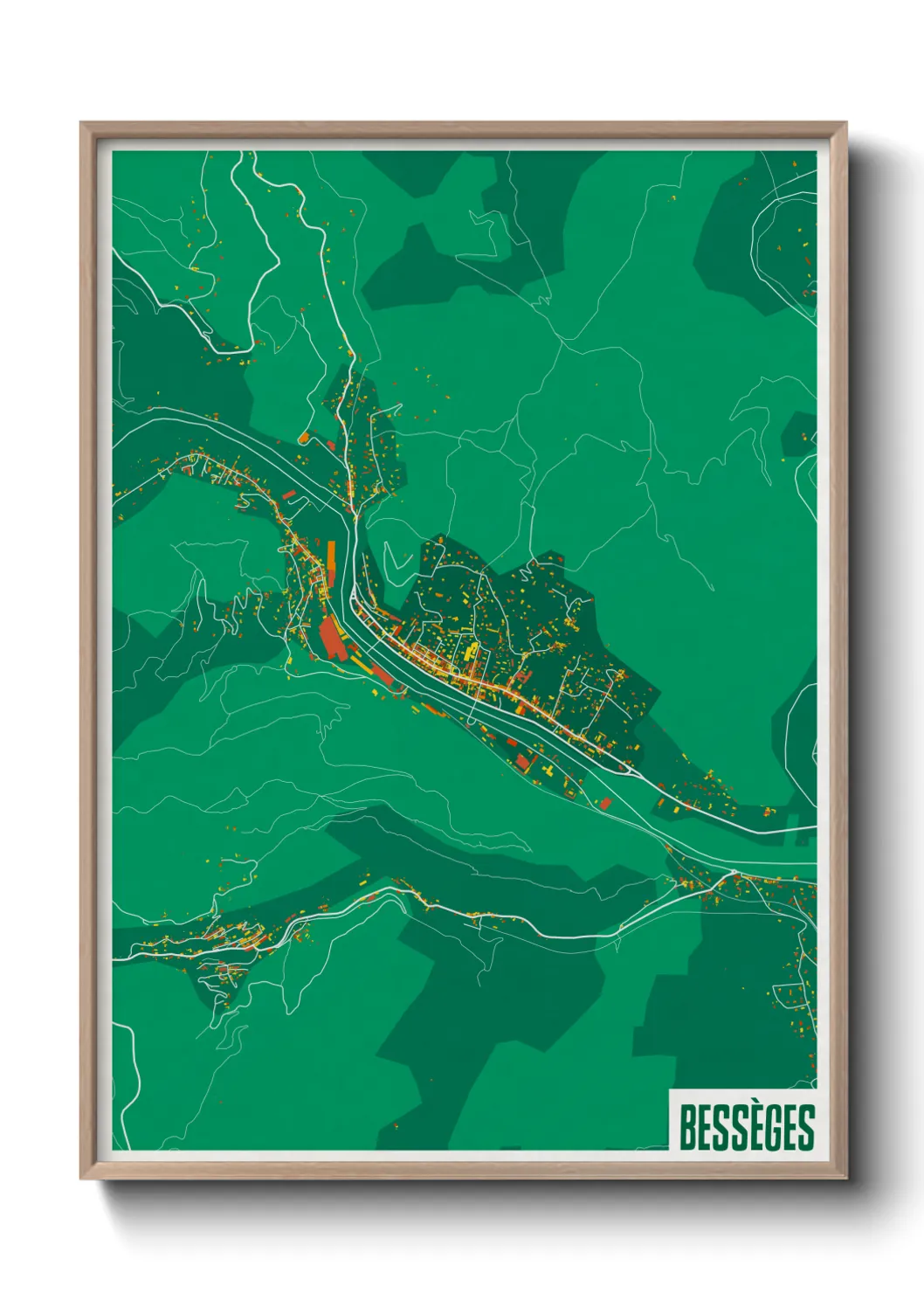 Un poster carteBessèges