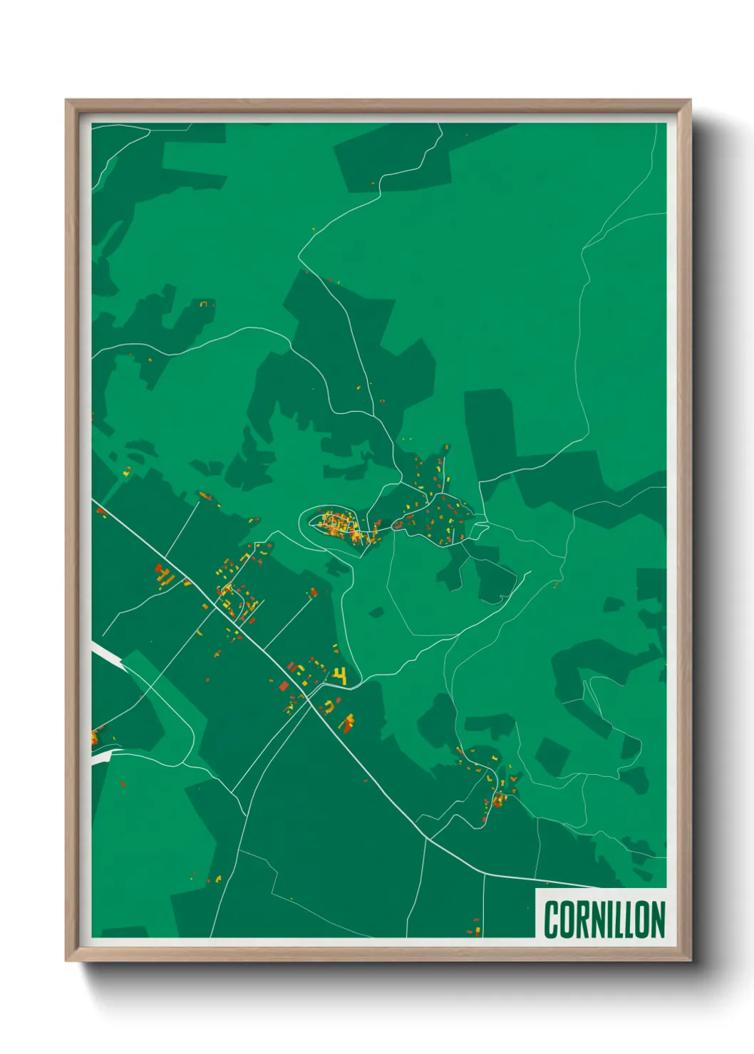 Un poster carteCornillon