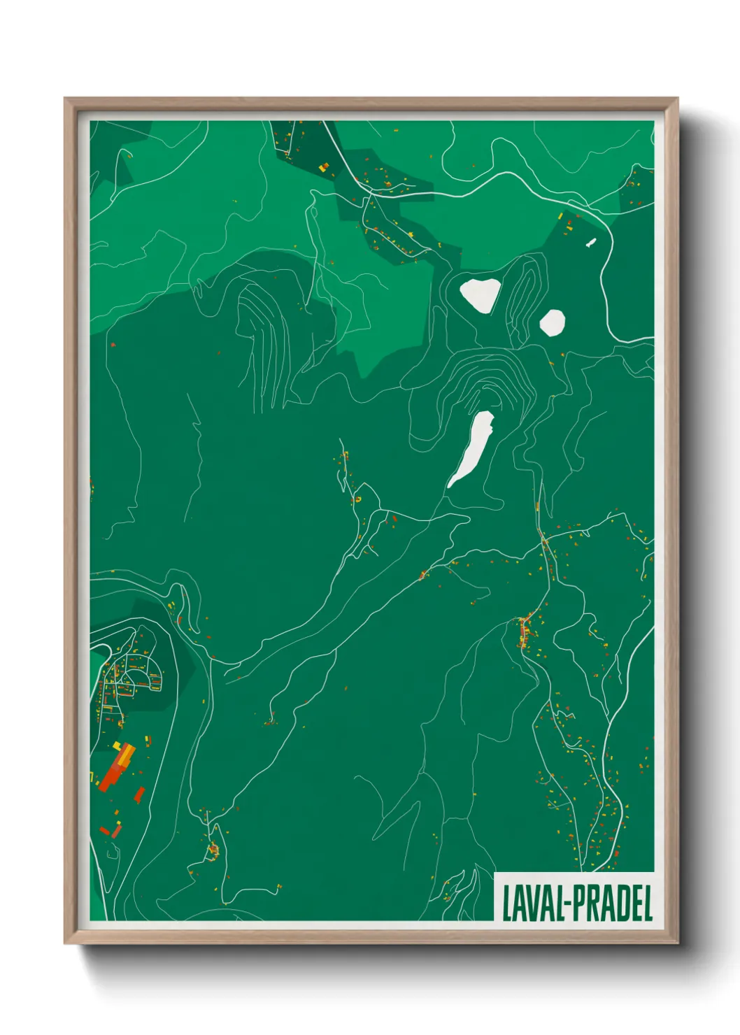 Un poster carteLaval-Pradel