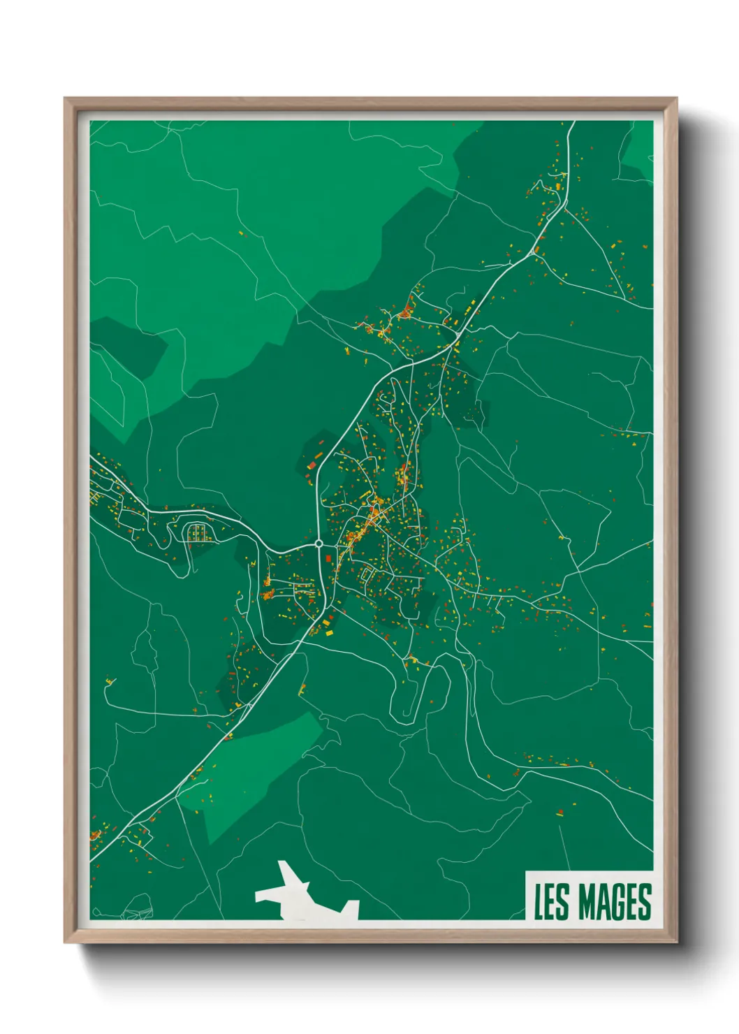 Une affiche de carte sur Les Mages