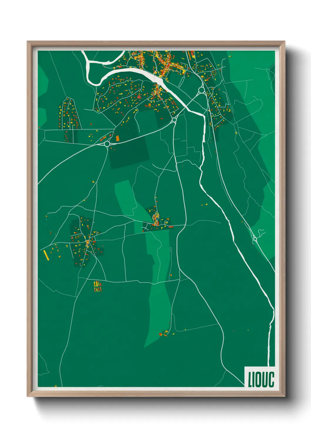 Un poster carteLiouc