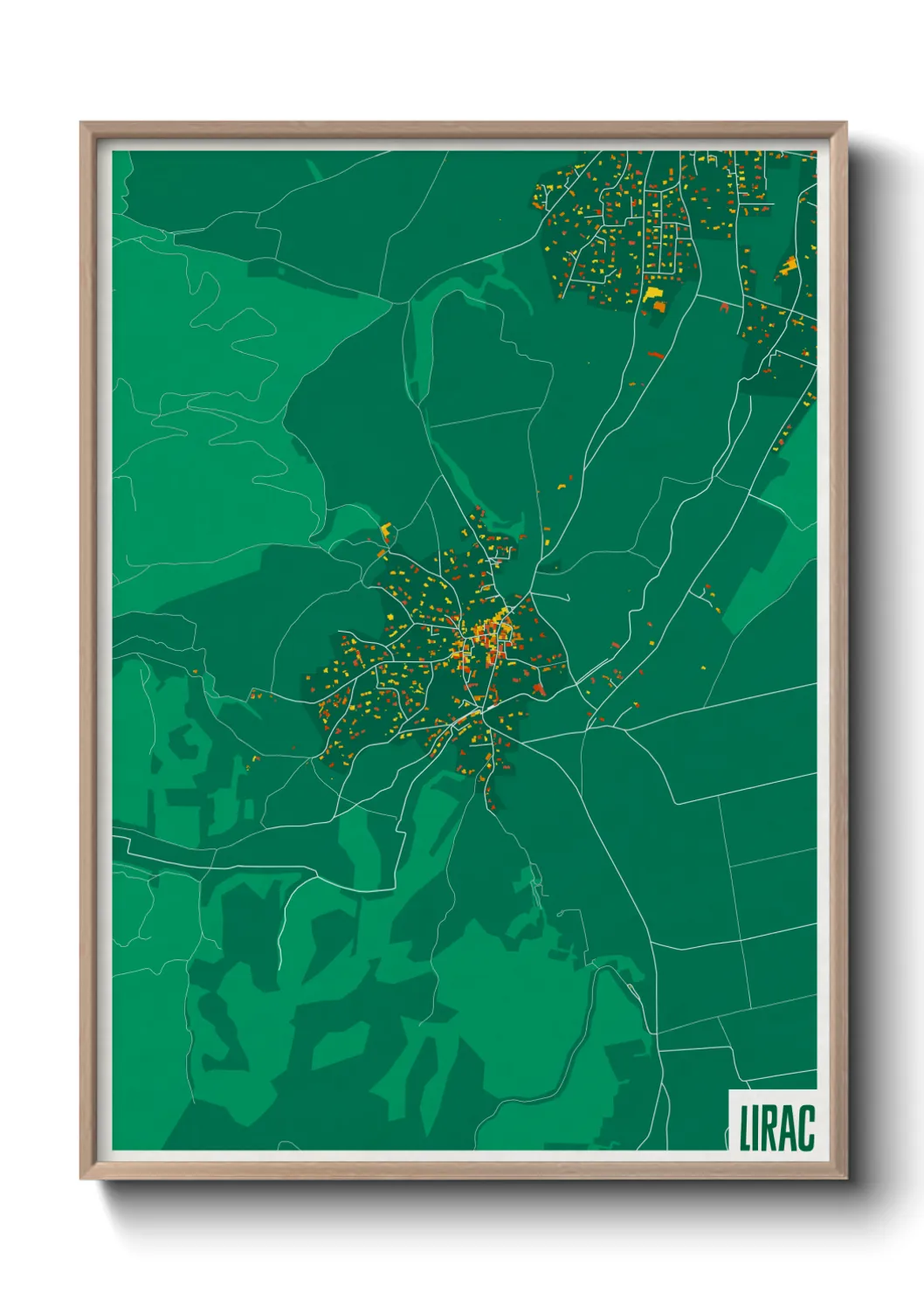 Un poster carteLirac