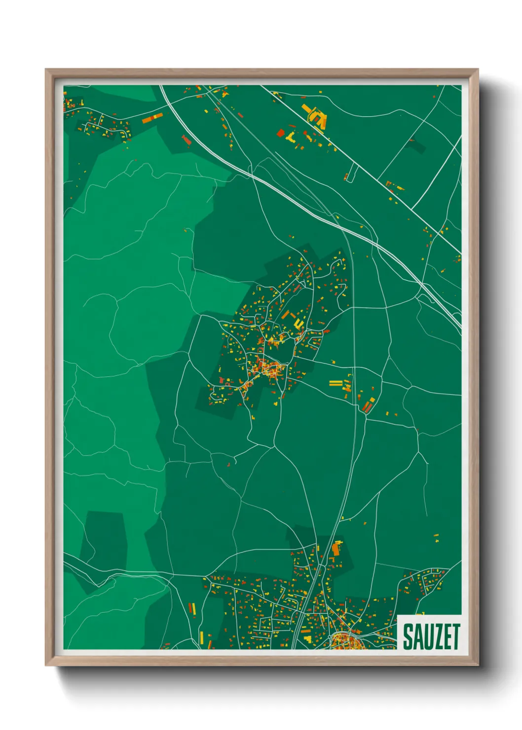 Un poster carteSauzet
