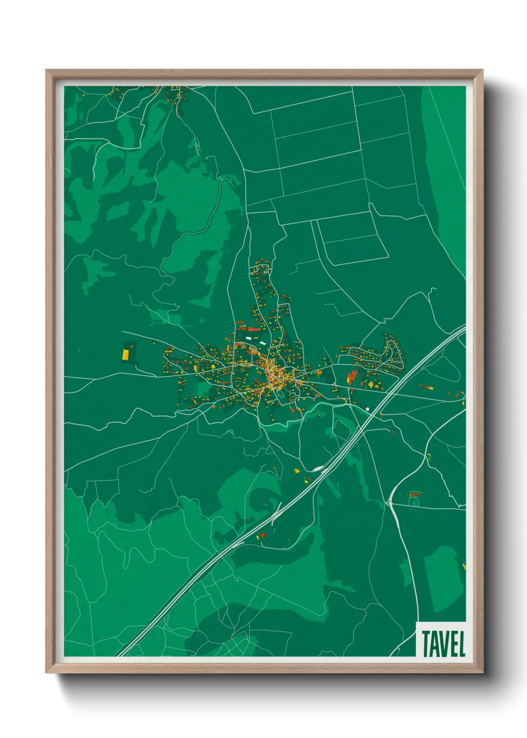 Un poster carteTavel