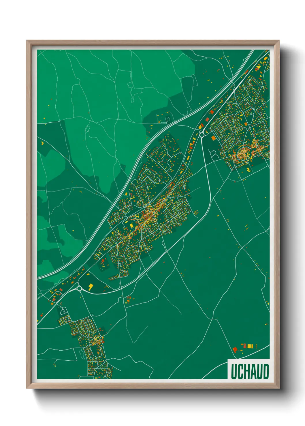 Un poster carteUchaud