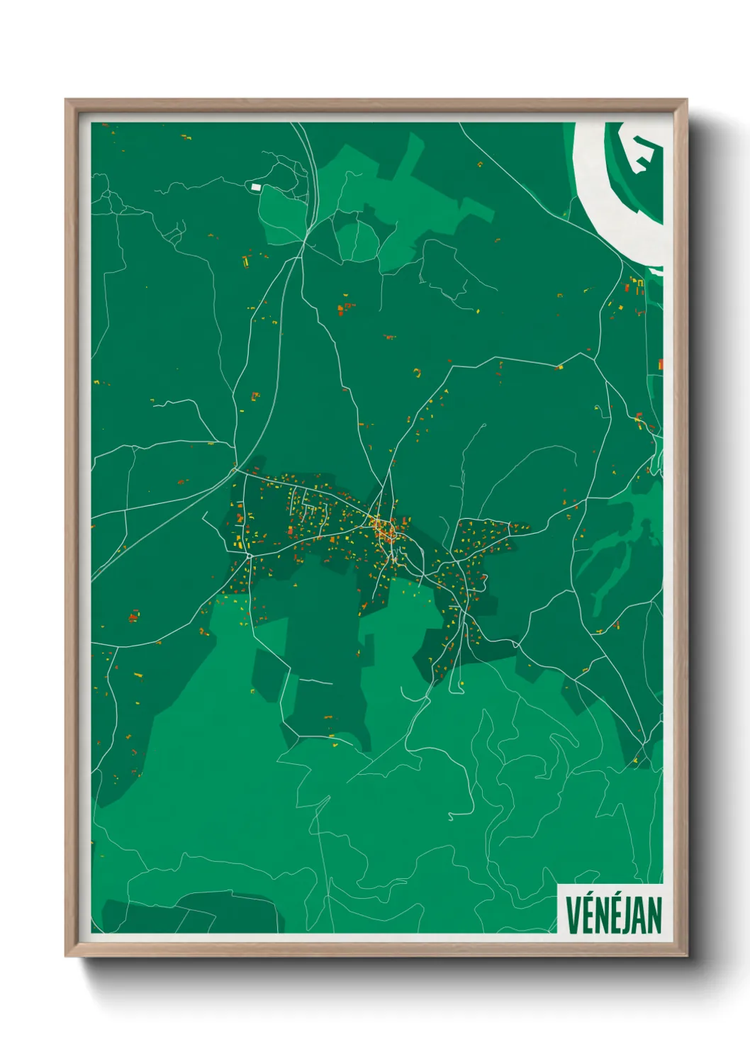 Un poster carteVénéjan