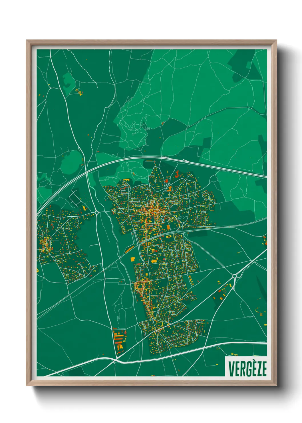Un poster carteVergèze