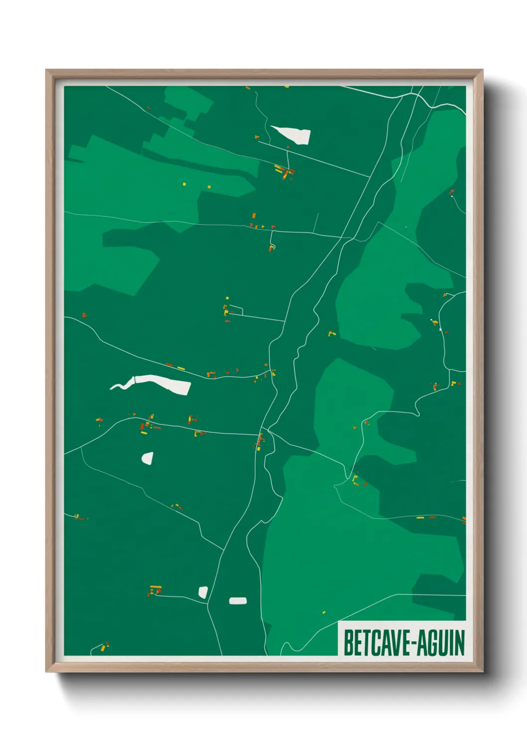 Un poster carteBetcave-Aguin