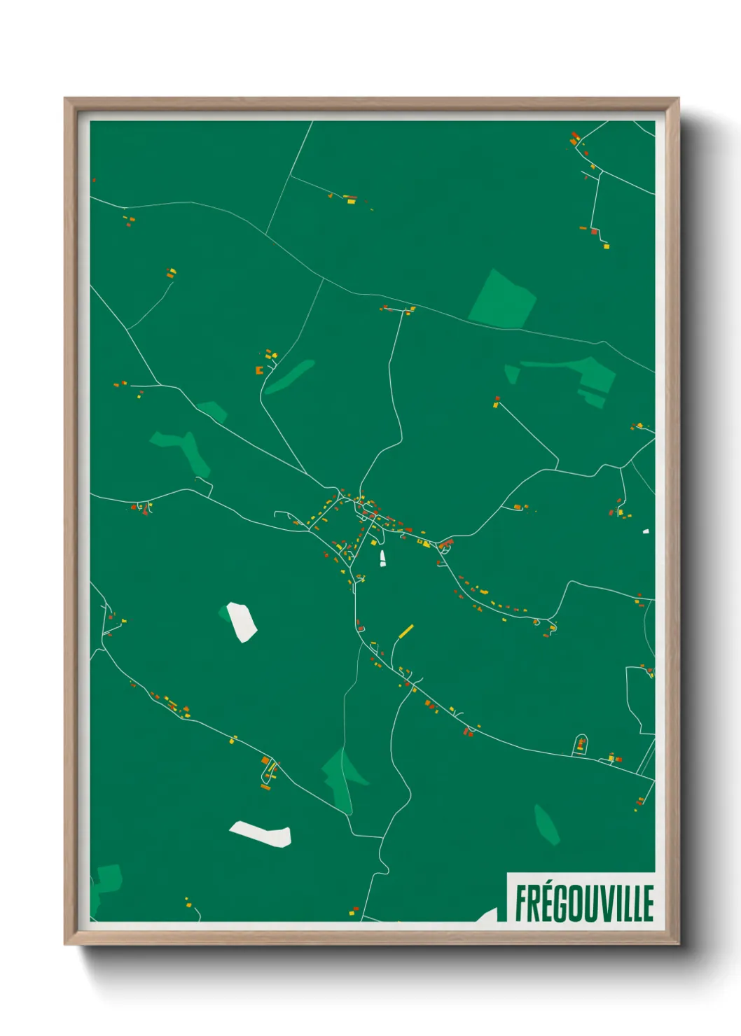 Un poster carteFrégouville