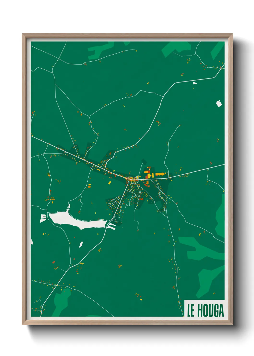 Un poster carteLe Houga