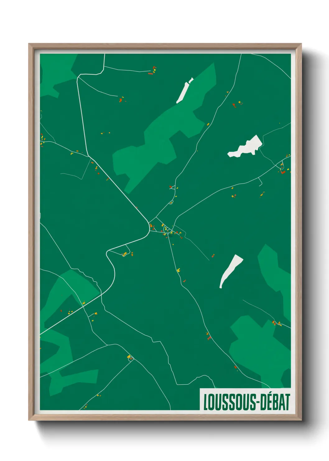 Un poster carteLoussous-Débat